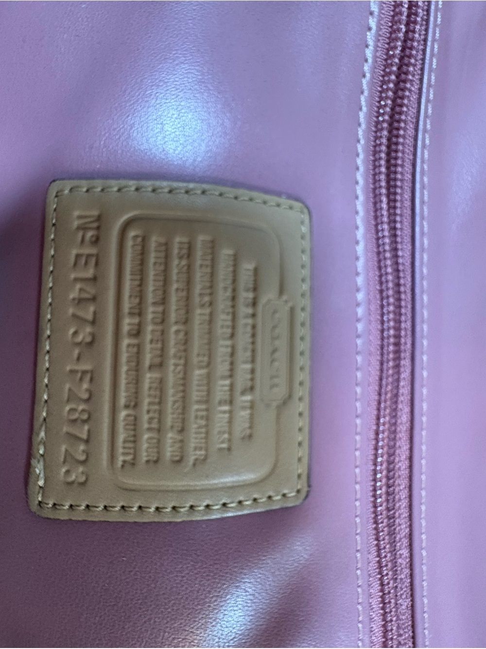 Coach Charlie Python-Embossed Leather Tote — F28723 - Picture 15 of 16
